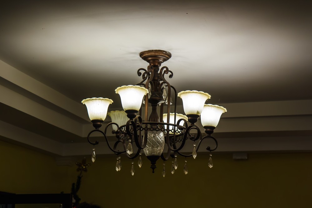 lamp metal ceiling light fixture